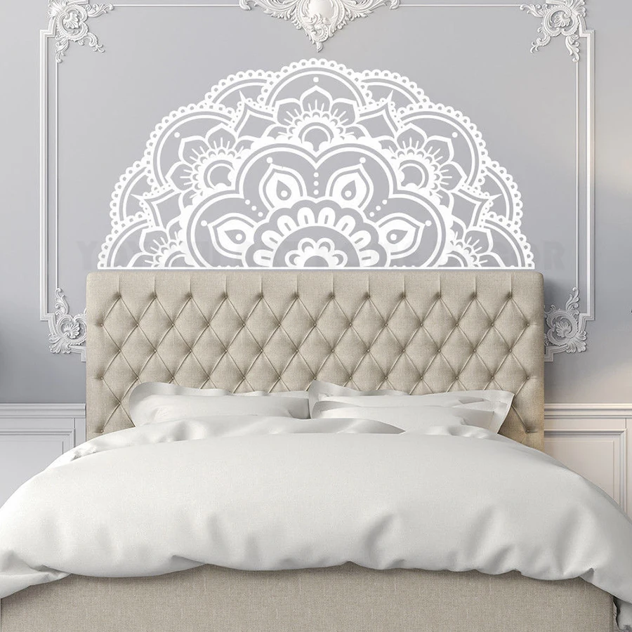 Half Mandala Vinyl Wall Sticker Bohemian Style Wall Mural Home Bedroom Decor Removable Mandala Flower Design Wall Sticker C11
Half Mandala Vinyl Wall Sticker Bohemian Style Wall Mural Home Bedroom Decor Removable Mandala Flower Design Wall Sticker C11