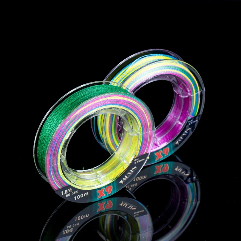 100M PE Braided Fishing Line 9 Stands 29-124LB Multifilament Fishing Line for Carp Fishing Wire for All Fishing
100M PE Braided Fishing Line 9 Stands 29-124LB Multifilament Fishing Line for Carp Fishing Wire for All Fishing