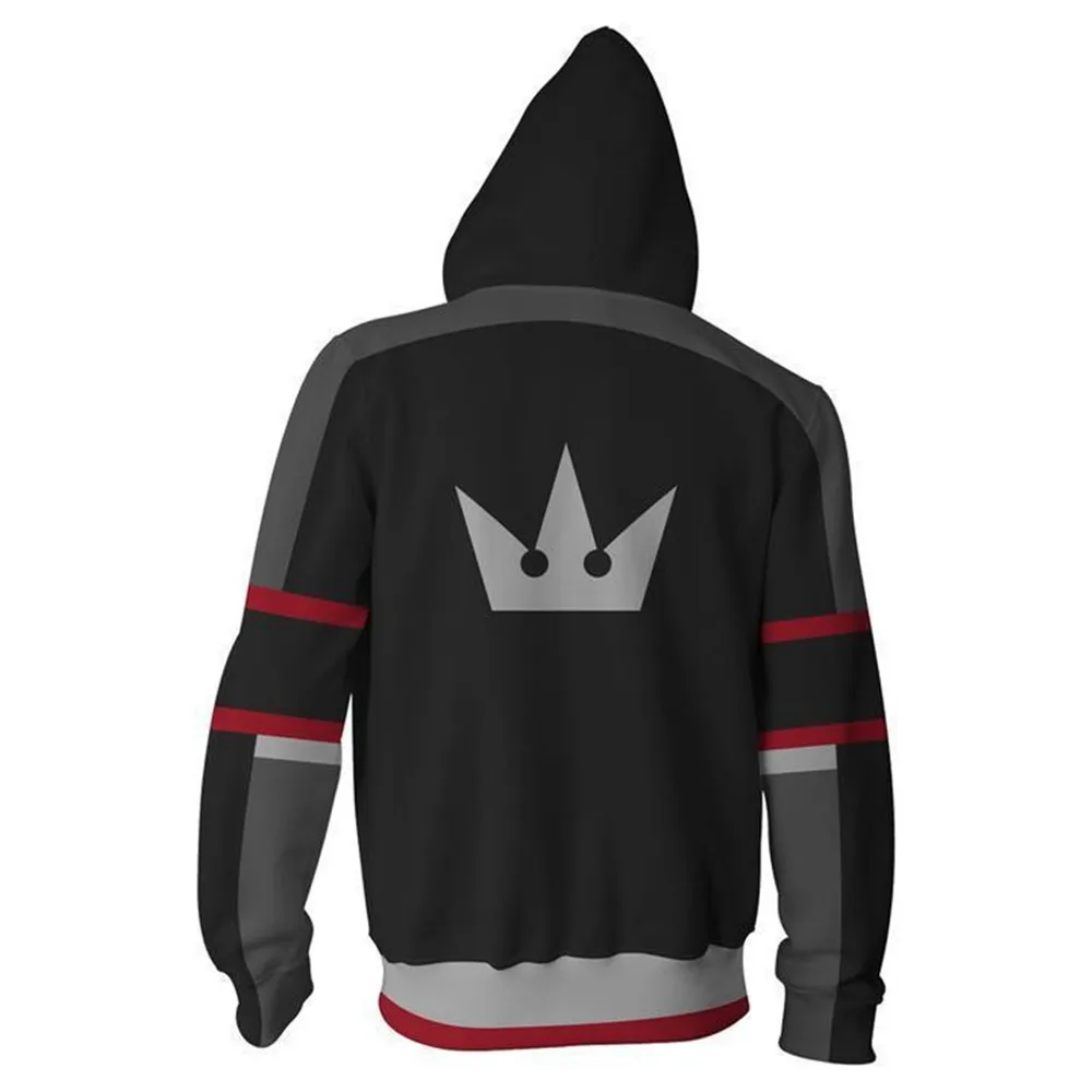 Game Kingdom Hearts Sora Cosplay Costumes Zipper Hoodies Sweatshirts 3D Printing Unisex Adult Clothing
Game Kingdom Hearts Sora Cosplay Costumes Zipper Hoodies Sweatshirts 3D Printing Unisex Adult Clothing