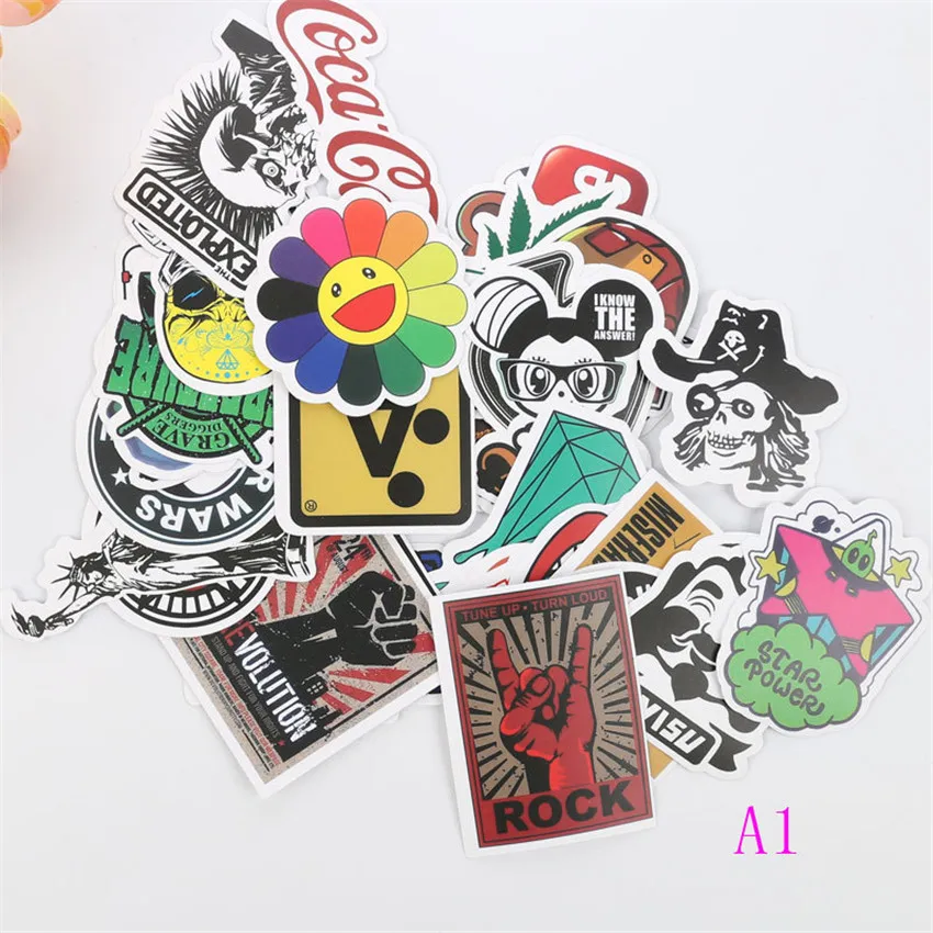 50pcs Waterproof DIY Stickers for Laptop Luggage Skateboard Bicycle Motorcycle Car Styling Doodle Decals PVC Cool Funny Sticker
50pcs Waterproof DIY Stickers for Laptop Luggage Skateboard Bicycle Motorcycle Car Styling Doodle Decals PVC Cool Funny Sticker