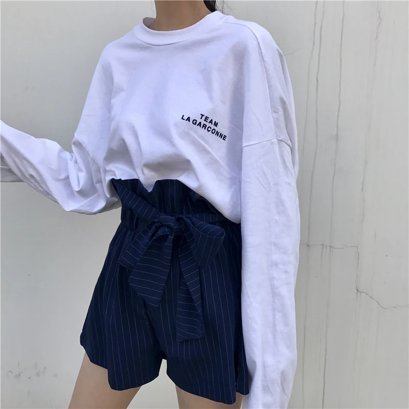 Tee Shirt Femme 2021 Korean Style Ulzzang Harajuku Bf Letter Printed Loose Long Sleeve T-shirt Tshirt Women Casual T-shirts Top
Tee Shirt Femme 2021 Korean Style Ulzzang Harajuku Bf Letter Printed Loose Long Sleeve T-shirt Tshirt Women Casual T-shirts Top