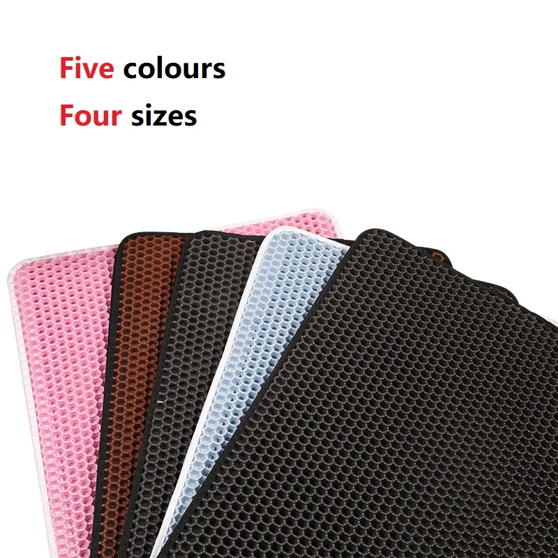 Waterproof Pet Cat Litter Mat EVA Double Layer Cat Litter Trapping Pet Litter Cat Mat Clean Pad Products For Cats Accessories
Waterproof Pet Cat Litter Mat EVA Double Layer Cat Litter Trapping Pet Litter Cat Mat Clean Pad Products For Cats Accessories