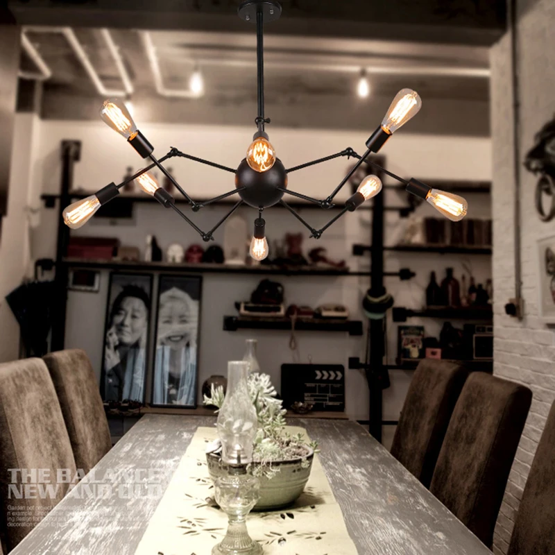 Vintage Creative Iron 8/12 Arms Ceiling Light Restaurant Dining Room Hallway Ceiling Lamp Retro Indoor Ceiling Lights(DA-10)
Vintage Creative Iron 8/12 Arms Ceiling Light Restaurant Dining Room Hallway Ceiling Lamp Retro Indoor Ceiling Lights(DA-10)