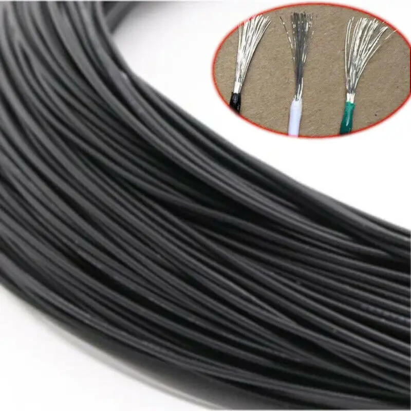 16~30AWG UL1007 Black Electronic Wire Flexible Stranded Cable Cord Tin Copper Environmental Protection Wires 1/2/3/5/10meter
16~30AWG UL1007 Black Electronic Wire Flexible Stranded Cable Cord Tin Copper Environmental Protection Wires 1/2/3/5/10meter