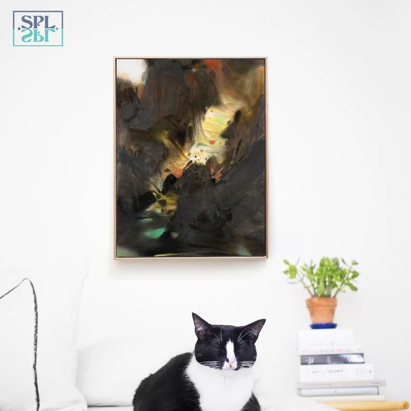 SPLSPL Color blocks Oil Painting Canvas Print Art Hand Painted Wall Pictures For Living Room Home Decor Watercolor Painting
SPLSPL Color blocks Oil Painting Canvas Print Art Hand Painted Wall Pictures For Living Room Home Decor Watercolor Painting