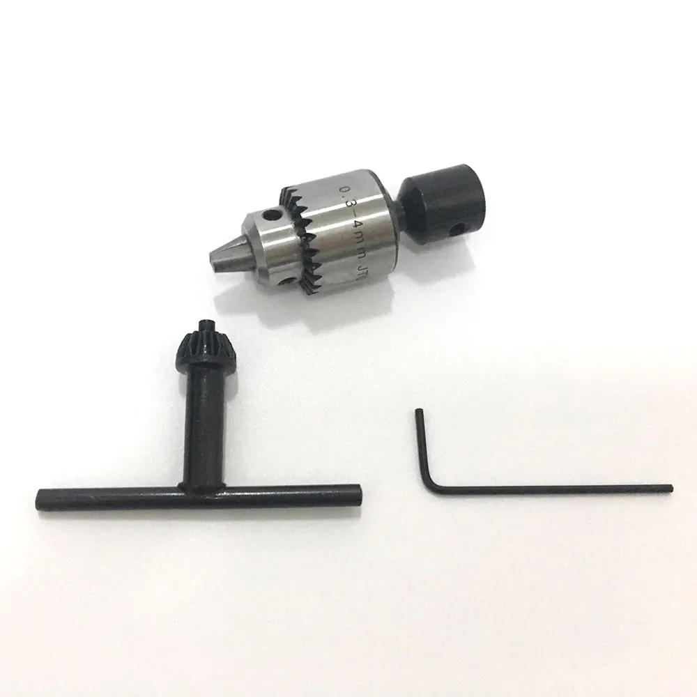 Mini Electric Drill Chuck 0.3-4mm With 8mm Shaft Mount JT0 Inner Hole for Power tool
Mini Electric Drill Chuck 0.3-4mm With 8mm Shaft Mount JT0 Inner Hole for Power tool