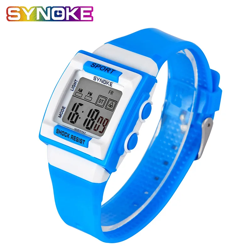 SYNOKE Digital Clock Wristwatches For Boys And Girls Boy Watches Children Digital Reloj montre enfant waterproof
SYNOKE Digital Clock Wristwatches For Boys And Girls Boy Watches Children Digital Reloj montre enfant waterproof
