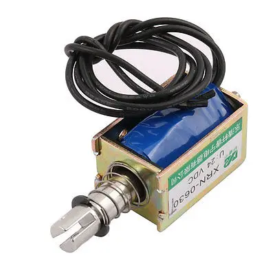 XRN-0630T DC 24V/DC12V 1.3A 10mm Push Pull Type Frame Solenoid Electromagnet Magnet
XRN-0630T DC 24V/DC12V 1.3A 10mm Push Pull Type Frame Solenoid Electromagnet Magnet