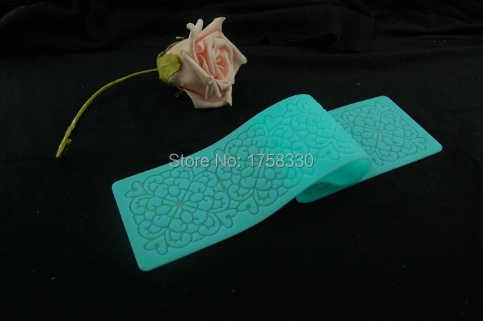2016 NEW Free shipping 39*7CM Flower Shape Silicone sugar Lace Mat Cake Decorating Tool fondant Embossing Mold
2016 NEW Free shipping 39*7CM Flower Shape Silicone sugar Lace Mat Cake Decorating Tool fondant Embossing Mold