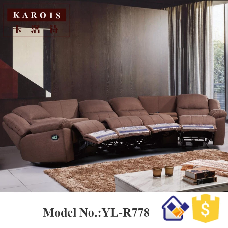 Karois R778 Home Theater Cheers Function Sofa Recliner Fabric Leather Sofa 4 Electric Recline Function
Karois R778 Home Theater Cheers Function Sofa Recliner Fabric Leather Sofa 4 Electric Recline Function