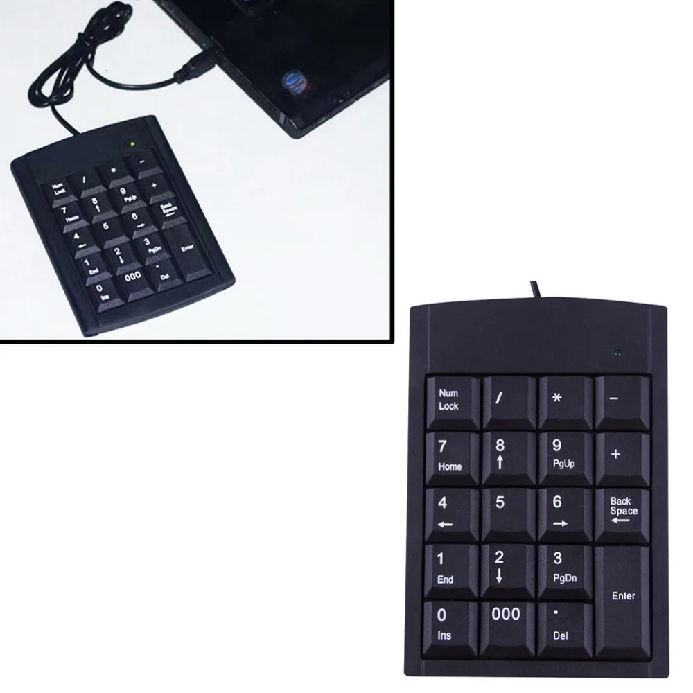 Hot High Quality 1pc mini USB Wired Numeric Keyboard Keypad Adapter 19 Keys for Laptop PC Black Newest
Hot High Quality 1pc mini USB Wired Numeric Keyboard Keypad Adapter 19 Keys for Laptop PC Black Newest