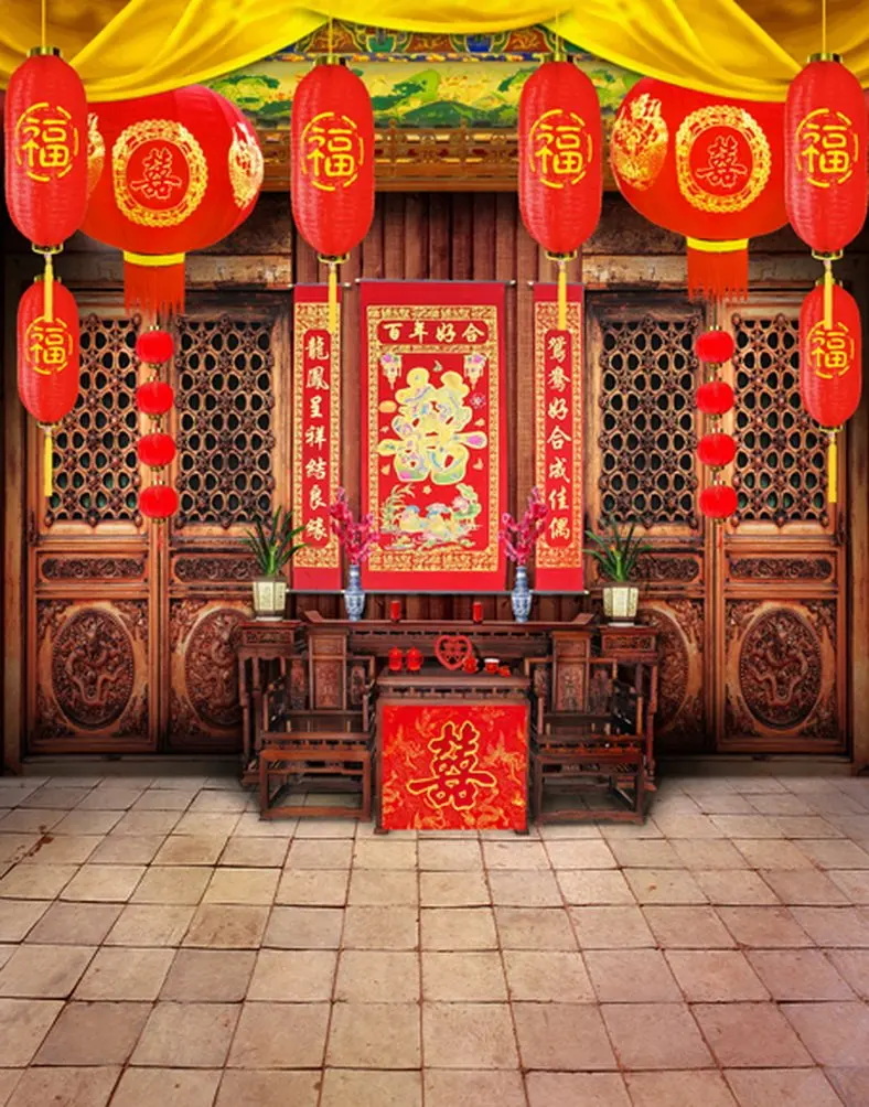 5x7ft Chinese Traditional Room for Wedding Photography Backdrops Photo Props Studio Background
5x7ft Chinese Traditional Room for Wedding Photography Backdrops Photo Props Studio Background