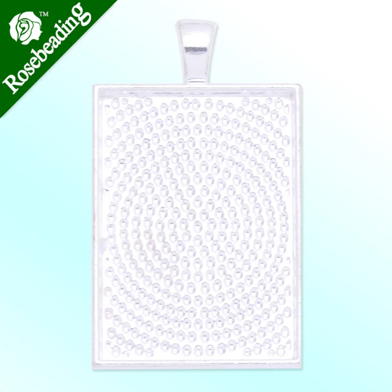 27x46mm Silver Plated Pendant trays,inner size 25x35mm,fit 25x35mm rectangle glass cabochon,depth 4mm,sold 20pcs/lot-C3498
27x46mm Silver Plated Pendant trays,inner size 25x35mm,fit 25x35mm rectangle glass cabochon,depth 4mm,sold 20pcs/lot-C3498