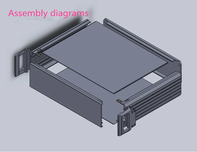 DIY amplifier case 337*89*250mm 2U aluminum chassis / Instruments chassis /amplifier case /AMP Enclosure / case / DIY box
DIY amplifier case 337*89*250mm 2U aluminum chassis / Instruments chassis /amplifier case /AMP Enclosure / case / DIY box