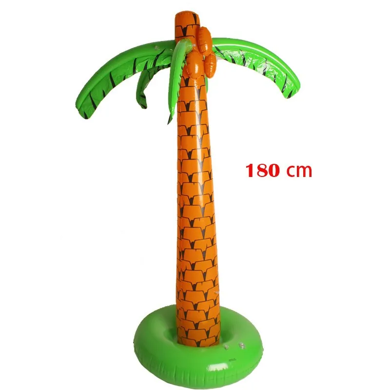 1.8M Inflatable Hawaii Coconut Palm Tree Pool Accessorie Summer Swimming Water Toys for Kids PVC Beach Party Supplies Decoration
1.8M Inflatable Hawaii Coconut Palm Tree Pool Accessorie Summer Swimming Water Toys for Kids PVC Beach Party Supplies Decoration