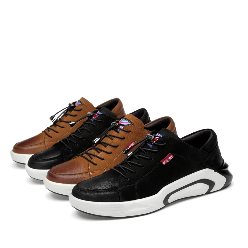 2021 Fashion Men's Casual Shoes Genuine Leather Sneakers Man Comforable Platform Shoe male Nice Breathable Shoes For Men Loafers
2021 Fashion Men's Casual Shoes Genuine Leather Sneakers Man Comforable Platform Shoe male Nice Breathable Shoes For Men Loafers