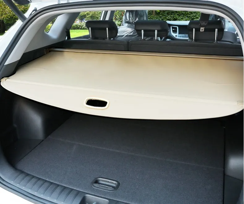 Aluminium alloy + Fabric Rear Trunk Security Shield Cargo Cover For HYUNDAI Tucson 2015 2016 2017 car accessories
Aluminium alloy + Fabric Rear Trunk Security Shield Cargo Cover For HYUNDAI Tucson 2015 2016 2017 car accessories