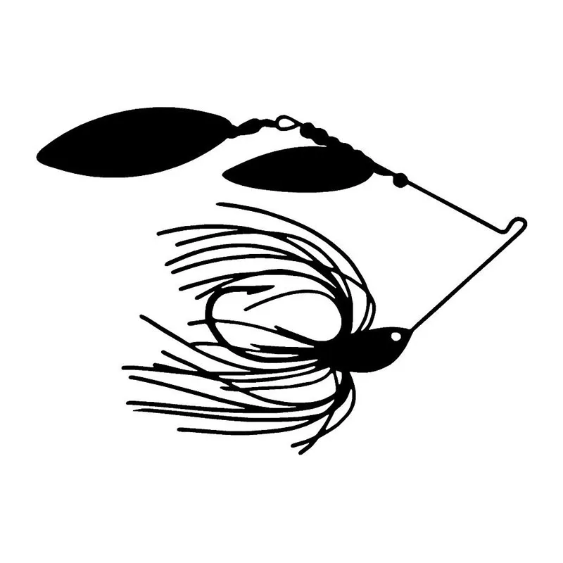 18*12.7CM Spinner Bait Fish Vinyl Decal Car Sticker Classic Personality Car Styling Decoration Accessories C6-0695
18*12.7CM Spinner Bait Fish Vinyl Decal Car Sticker Classic Personality Car Styling Decoration Accessories C6-0695