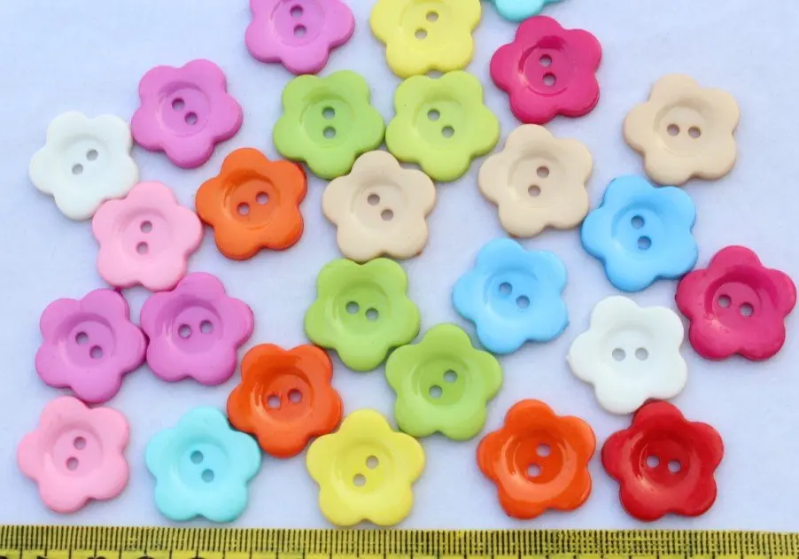 Set of 500pcs - 22mm big Bright flower Buttons in Assorted Colors wholesale free shipping-LK0020
Set of 500pcs - 22mm big Bright flower Buttons in Assorted Colors wholesale free shipping-LK0020