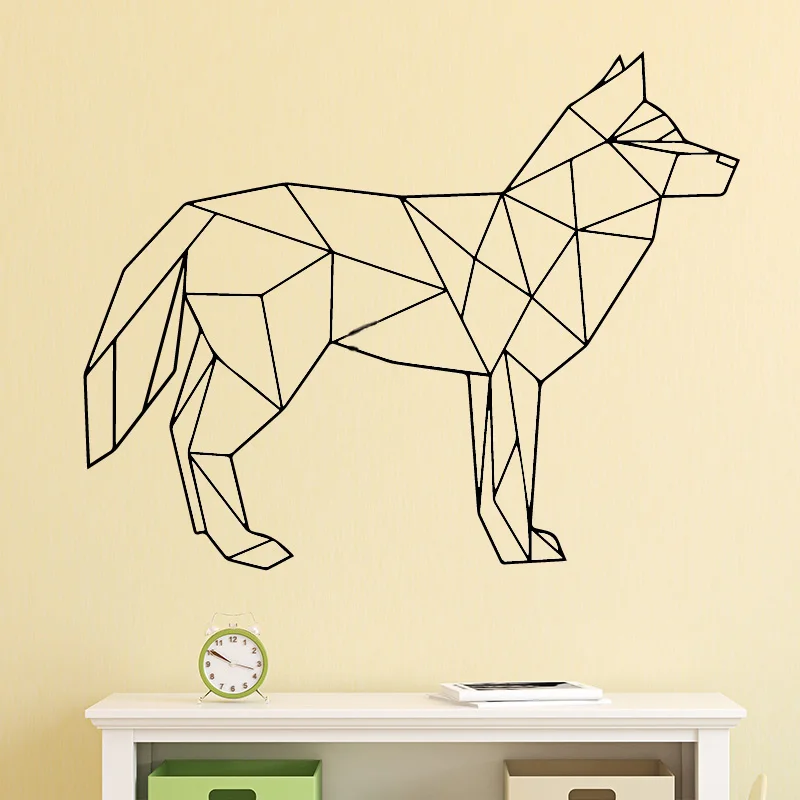 Amusing Geometry of the Wolf Vinyl Self Adhesive Wallpaper For Baby Kids Rooms Decor Decal Creative Stickers
Amusing Geometry of the Wolf Vinyl Self Adhesive Wallpaper For Baby Kids Rooms Decor Decal Creative Stickers