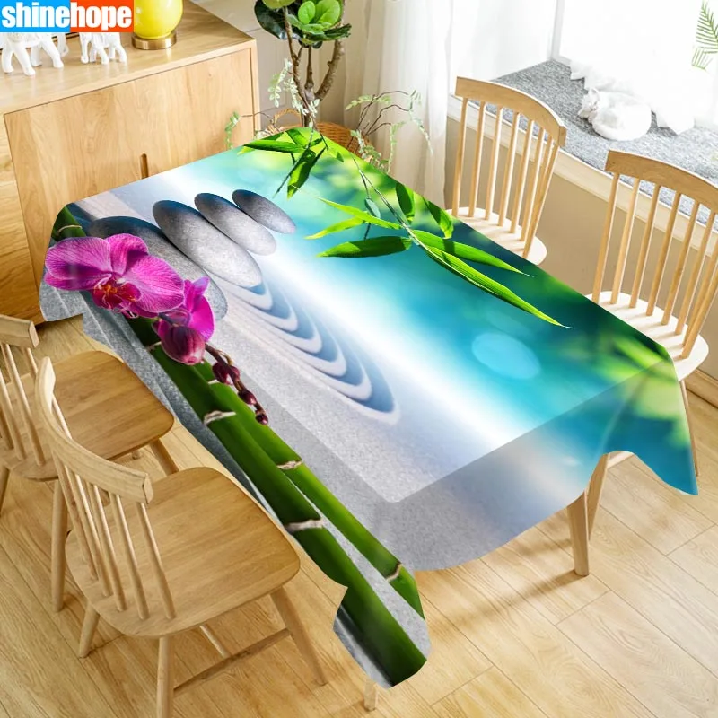Zen Stone Bamboo Table Cloth Oxford Print Waterproof Oilproof Home Rectangular Party Table Cover 100X140cm/140X250cm
Zen Stone Bamboo Table Cloth Oxford Print Waterproof Oilproof Home Rectangular Party Table Cover 100X140cm/140X250cm