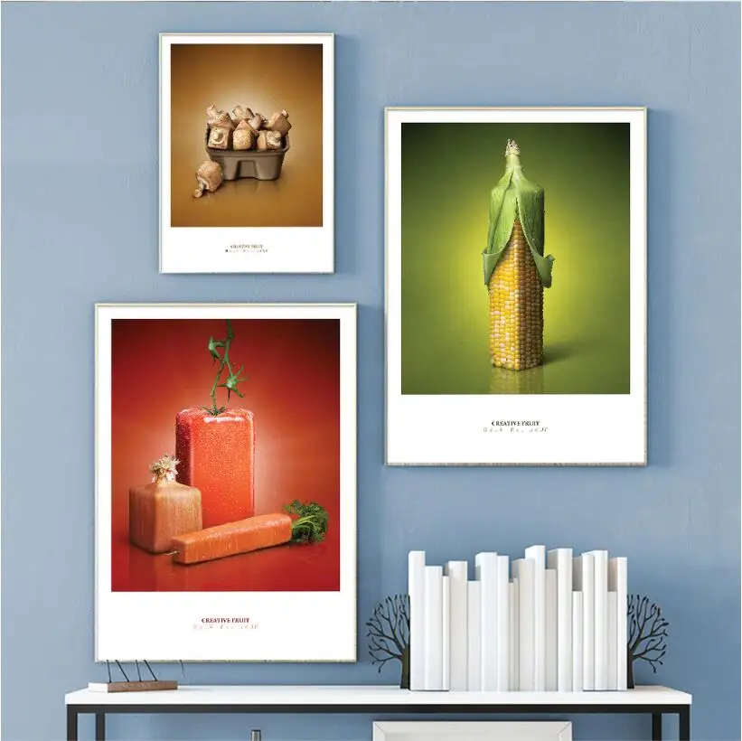 Fashion PosterNordic Creative Minimalist Fruit Restaurant Kitchen Wall Art Painting Unframed Modular Canvas Prints
Fashion PosterNordic Creative Minimalist Fruit Restaurant Kitchen Wall Art Painting Unframed Modular Canvas Prints