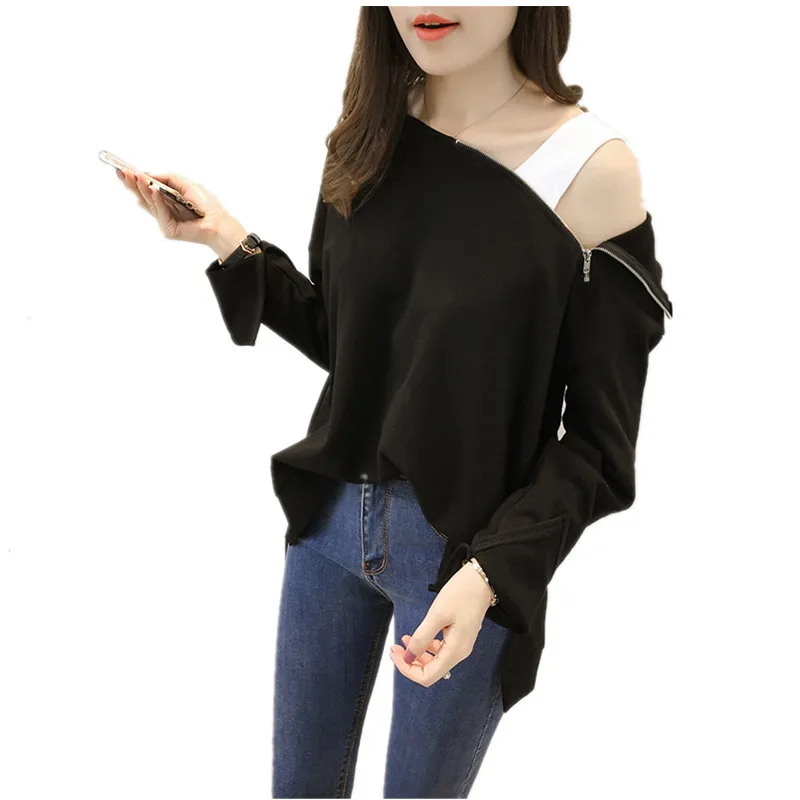 XL--4XL Plus Size Women Fat Halter Top Off One Shoulder Slit Song Batwing Sleeve Hoody 200 KG Hoodie
XL--4XL Plus Size Women Fat Halter Top Off One Shoulder Slit Song Batwing Sleeve Hoody 200 KG Hoodie