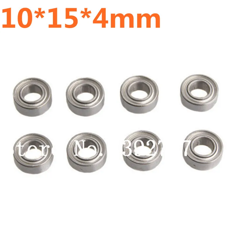 8pcs RC Upgrade Parts 15*10*4mm Aluminium Alloy Ball Bearing 10*15*4mm CC01 For 1/10 Scale Models TAMIYA OP Car | Игрушки и хобби