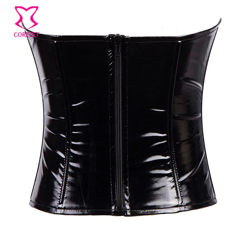Black PVC Leather Party Corsets And Bustiers Gothic Steampunk Dress Women Burlesque Costume Cosplay Sexy Corset And Skirt Set
Black PVC Leather Party Corsets And Bustiers Gothic Steampunk Dress Women Burlesque Costume Cosplay Sexy Corset And Skirt Set