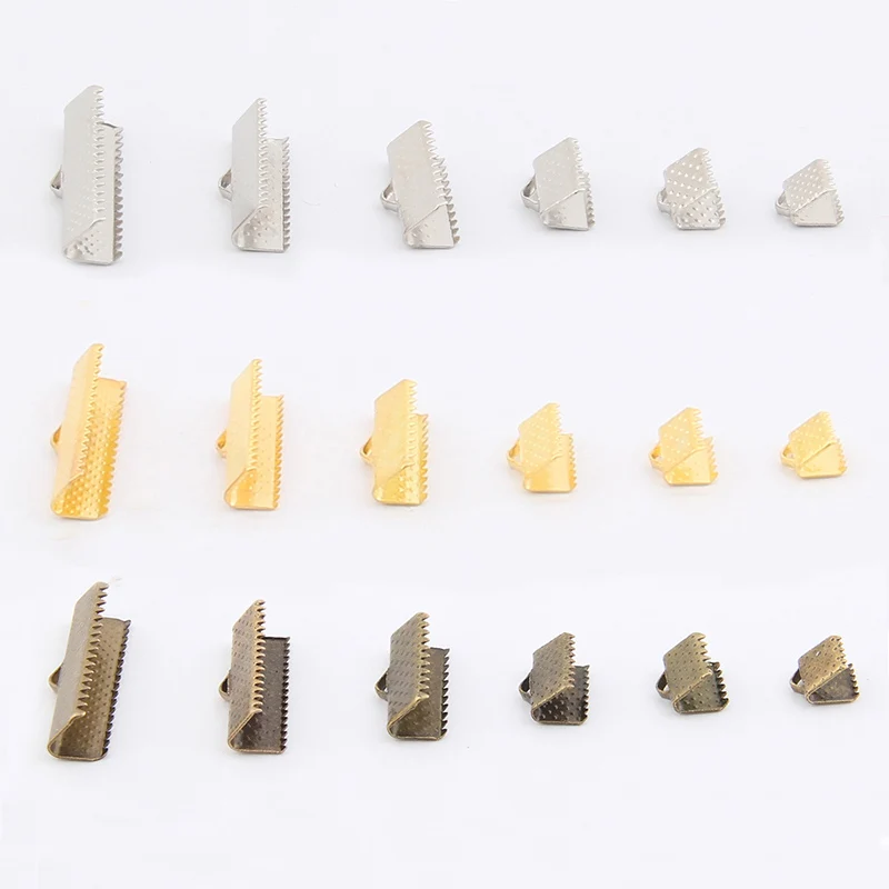50pcs Metal End Caps Clasps Fastener Fit 8/10/13/16/20/25/30mm Flat Leather Cord Necklace Bracelet Connectors Jewelry Making
50pcs Metal End Caps Clasps Fastener Fit 8/10/13/16/20/25/30mm Flat Leather Cord Necklace Bracelet Connectors Jewelry Making