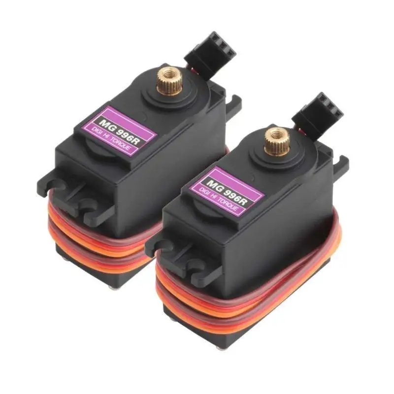 2pcs MG996R 55g Metal Gear Torque Digital Servo 15KG for RC Helicopter Car Robot OEM
2pcs MG996R 55g Metal Gear Torque Digital Servo 15KG for RC Helicopter Car Robot OEM