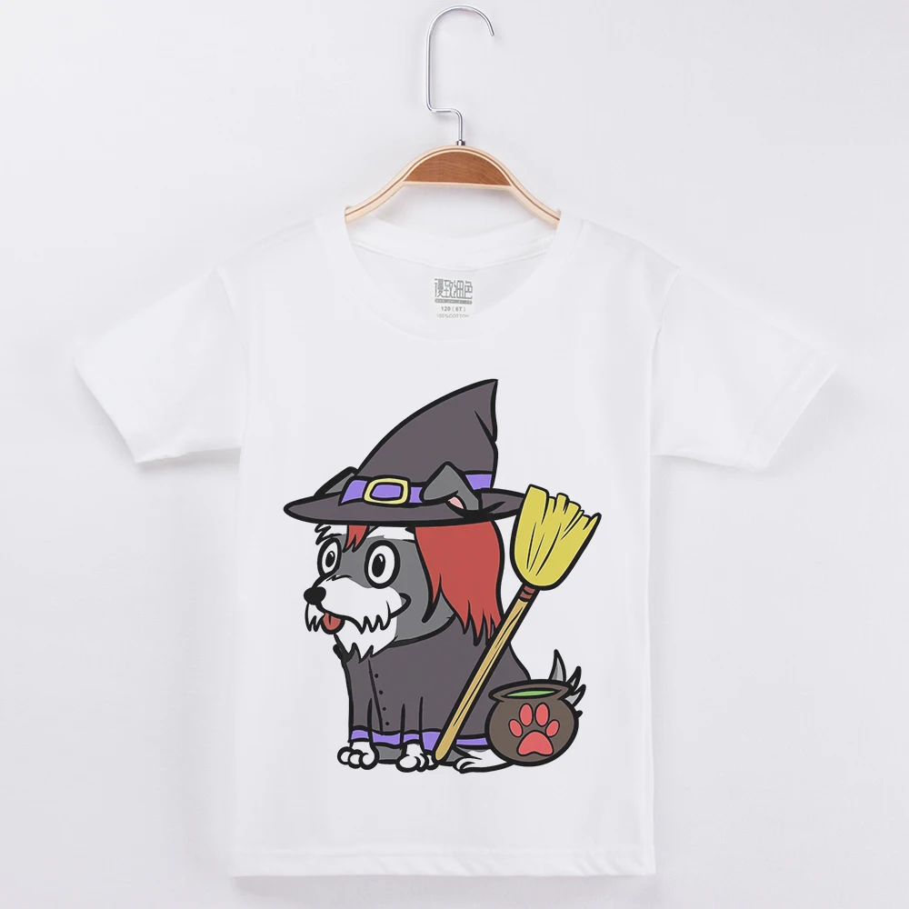 New Basic White Tee Shirt Children Clothing Child Shirts Boys Fashion Cotton O-Neck Kid Tshirt Schnauzer Printing Popular Tops
New Basic White Tee Shirt Children Clothing Child Shirts Boys Fashion Cotton O-Neck Kid Tshirt Schnauzer Printing Popular Tops