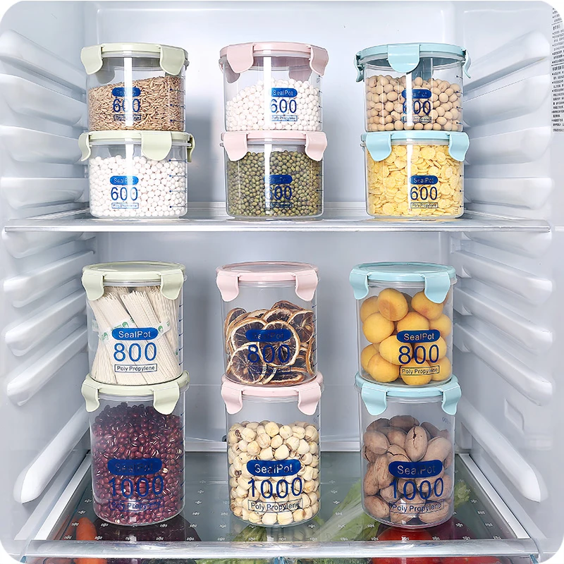1pc Transparent Plastic Sealing Tank Fridge Storage Tank Kitchen Storage Boxes Food Storage
1pc Transparent Plastic Sealing Tank Fridge Storage Tank Kitchen Storage Boxes Food Storage