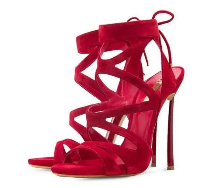 2019 Sexy Narrow Band Cross tied Lace up Shoes Woman in Solid Color Red with Super High Heels PU Leather Gladiator Party Ladies
2019 Sexy Narrow Band Cross tied Lace up Shoes Woman in Solid Color Red with Super High Heels PU Leather Gladiator Party Ladies