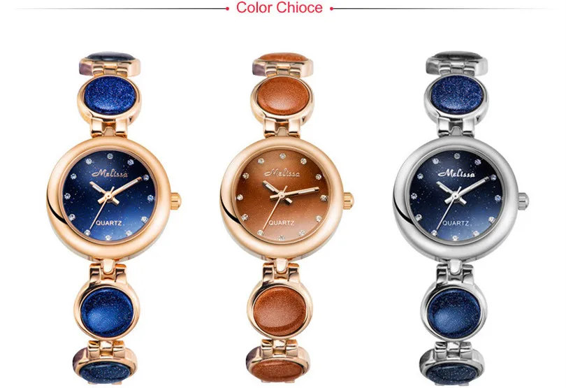 New Arrival Noble Blue Women Bracelet Watches MELISSA Elegant Lady Party Statement Watch Quartz Jewelry Reloj Montre Femme F8233
New Arrival Noble Blue Women Bracelet Watches MELISSA Elegant Lady Party Statement Watch Quartz Jewelry Reloj Montre Femme F8233