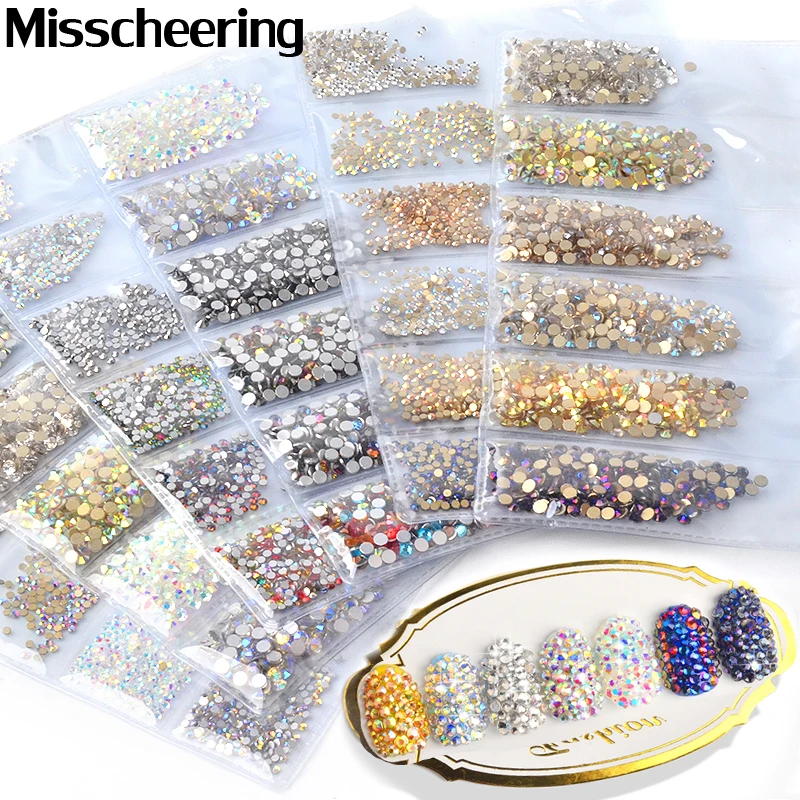 1440Pcs Colorful Rhinestones SS3-SS10 Non HotFix Crystal Rhinestones 3d Flatback Glass Strass For Nail Art Glitter Decorations
1440Pcs Colorful Rhinestones SS3-SS10 Non HotFix Crystal Rhinestones 3d Flatback Glass Strass For Nail Art Glitter Decorations