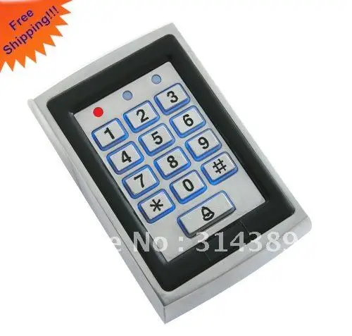 Aluminum metal casing.1000 USERS,extendable to 8k,Keypad password,backlight,EM card,reader extendable
Aluminum metal casing.1000 USERS,extendable to 8k,Keypad password,backlight,EM card,reader extendable