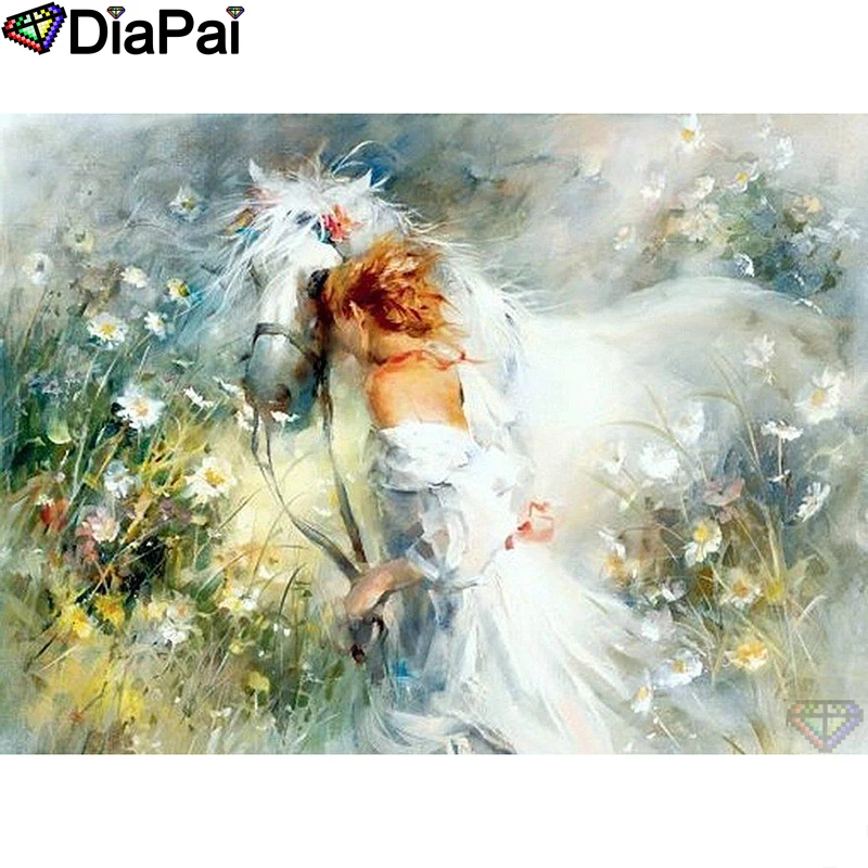 DIAPAI Diamond Painting 5D DIY 100% Full Square/Round Drill "Beauty horse flower"Diamond Embroidery Cross Stitch 3D Decor A23076
DIAPAI Diamond Painting 5D DIY 100% Full Square/Round Drill "Beauty horse flower"Diamond Embroidery Cross Stitch 3D Decor A23076