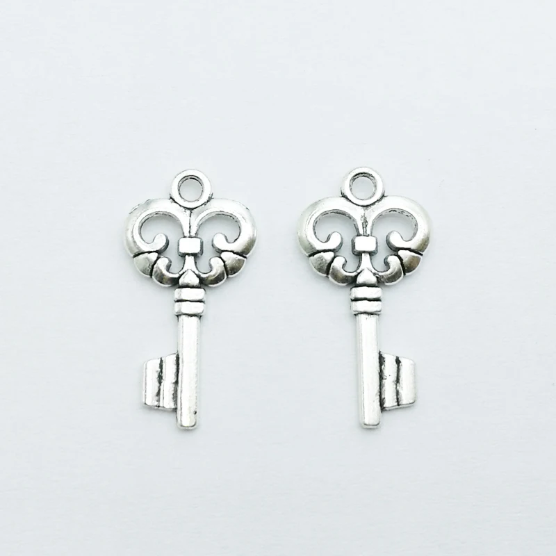 30pcs/lot Tibetan Silver Plated Key Charm Pendants for Bracelet Necklace Jewelry Diy Jewelry Making Handmade
30pcs/lot Tibetan Silver Plated Key Charm Pendants for Bracelet Necklace Jewelry Diy Jewelry Making Handmade