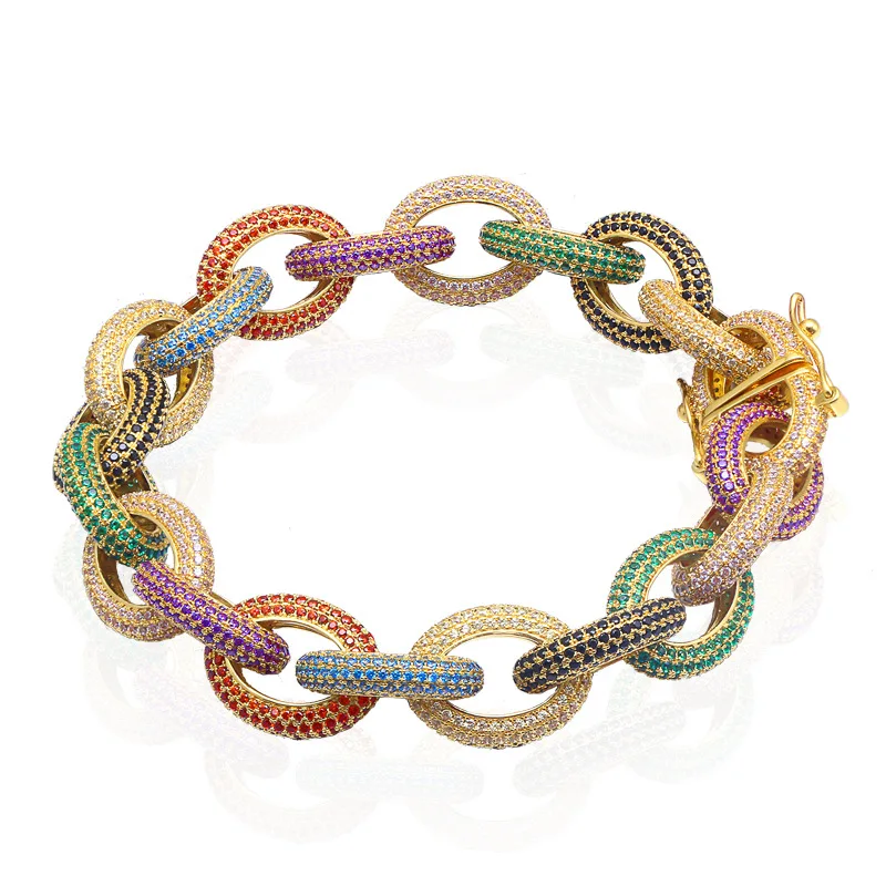 Dazz Luxury Colorful Round Gold Shiny Full Zircon Bracelet Nigerian Wedding Women Party Bridal Bangle Africa Jewelry Gifts 2020
Dazz Luxury Colorful Round Gold Shiny Full Zircon Bracelet Nigerian Wedding Women Party Bridal Bangle Africa Jewelry Gifts 2020