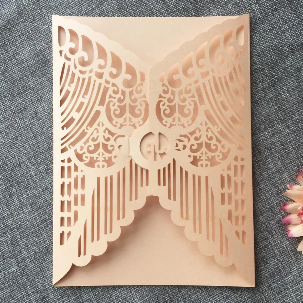 50pcs European style Laser Cut Wedding Card Pearl Paper Wedding Invitations Birthday Greeting Card Holiday Party Decorations
50pcs European style Laser Cut Wedding Card Pearl Paper Wedding Invitations Birthday Greeting Card Holiday Party Decorations