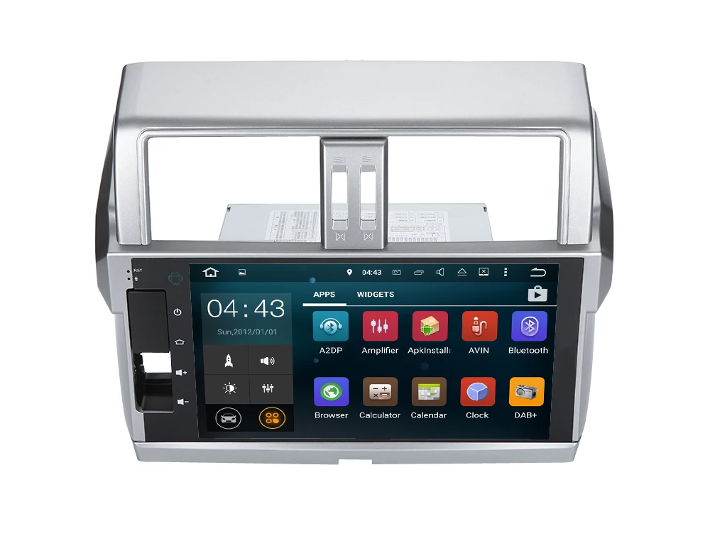 Система GPS навигации для Toyota Prado 10 1 2 Гб ОЗУ 7 дюйма Android 2014|2g ram|dvd radiogps radio |