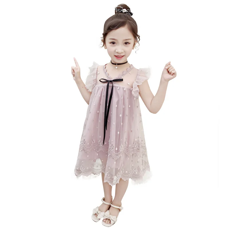 Mesh Summer Elegant Big girls princess dress kids dresses for girls elegant Teenager Children's clothing
Mesh Summer Elegant Big girls princess dress kids dresses for girls elegant Teenager Children's clothing
