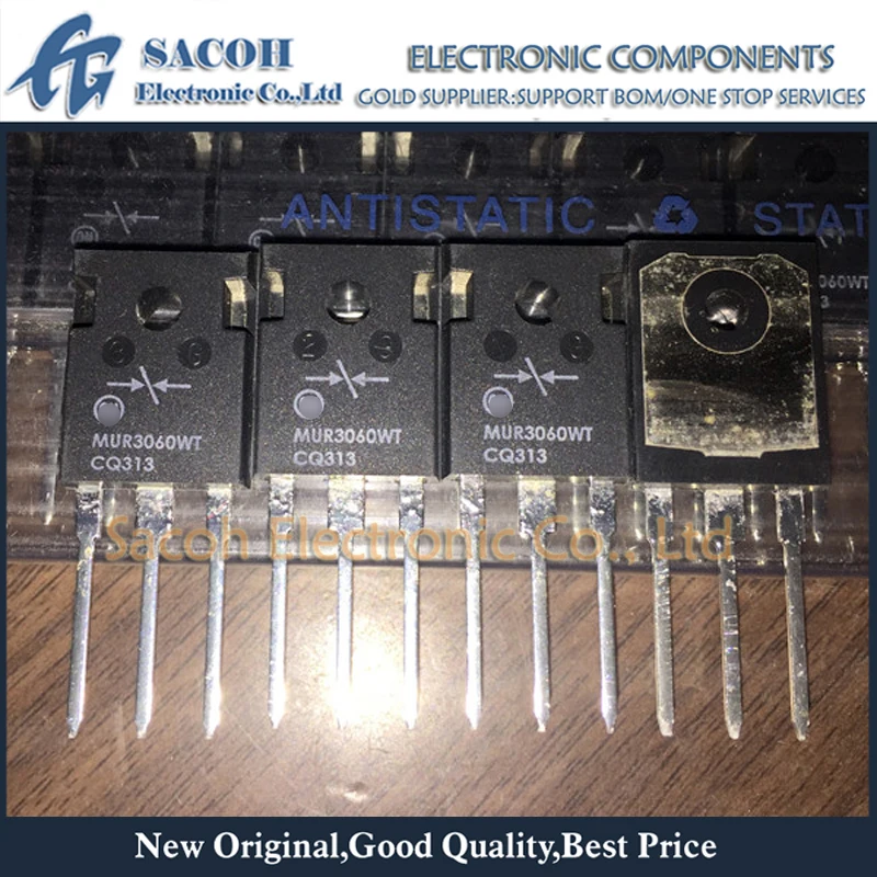 Новый оригинальный 10 шт./лот MUR3060PT MUR3060 MUR3060PTG или MUR3060WT MUR3060WTG 3060 TO-247 30A 600V FRED Диод Быстрого Восстановления
Новый оригинальный 10 шт./лот MUR3060PT MUR3060 MUR3060PTG или MUR3060WT MUR3060WTG 3060 TO-247 30A 600V FRED Диод Быстрого Восстановления