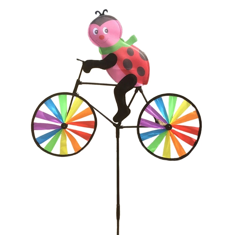 Rabbit Bee Tiger on Bike DIY Windmill Animal Bicycle Wind Spinner Whirligig Garden Lawn Decorative Gadgets Kids Outdoor Toys G22
Rabbit Bee Tiger on Bike DIY Windmill Animal Bicycle Wind Spinner Whirligig Garden Lawn Decorative Gadgets Kids Outdoor Toys G22