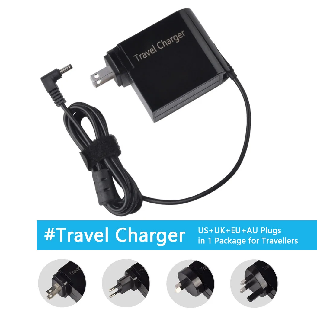 19V 3.42A 65W Power Adapter For ASUS Zenbook UX21A UX31A UX32 UX32A UX32A-DB31 UX32A-DB51 UX32VD With US UK EU AU 4 Plugs
19V 3.42A 65W Power Adapter For ASUS Zenbook UX21A UX31A UX32 UX32A UX32A-DB31 UX32A-DB51 UX32VD With US UK EU AU 4 Plugs