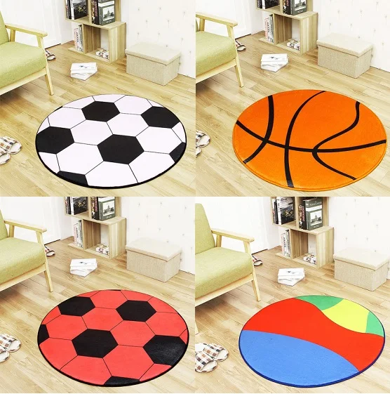 Black White Football/Basketball/Volleyball Round Carpet Kids Room Children Boys Sport Room Area Rugs Chair Mat Cushion 80cm 90cm
Black White Football/Basketball/Volleyball Round Carpet Kids Room Children Boys Sport Room Area Rugs Chair Mat Cushion 80cm 90cm