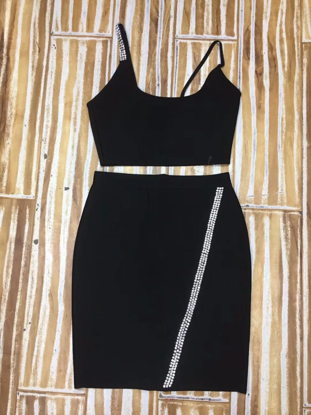 New Arrival Women black two piece Bandage dress Square Collar Spaghetti Strap Vestidos Celebrity evening party bodycon dresses
New Arrival Women black two piece Bandage dress Square Collar Spaghetti Strap Vestidos Celebrity evening party bodycon dresses