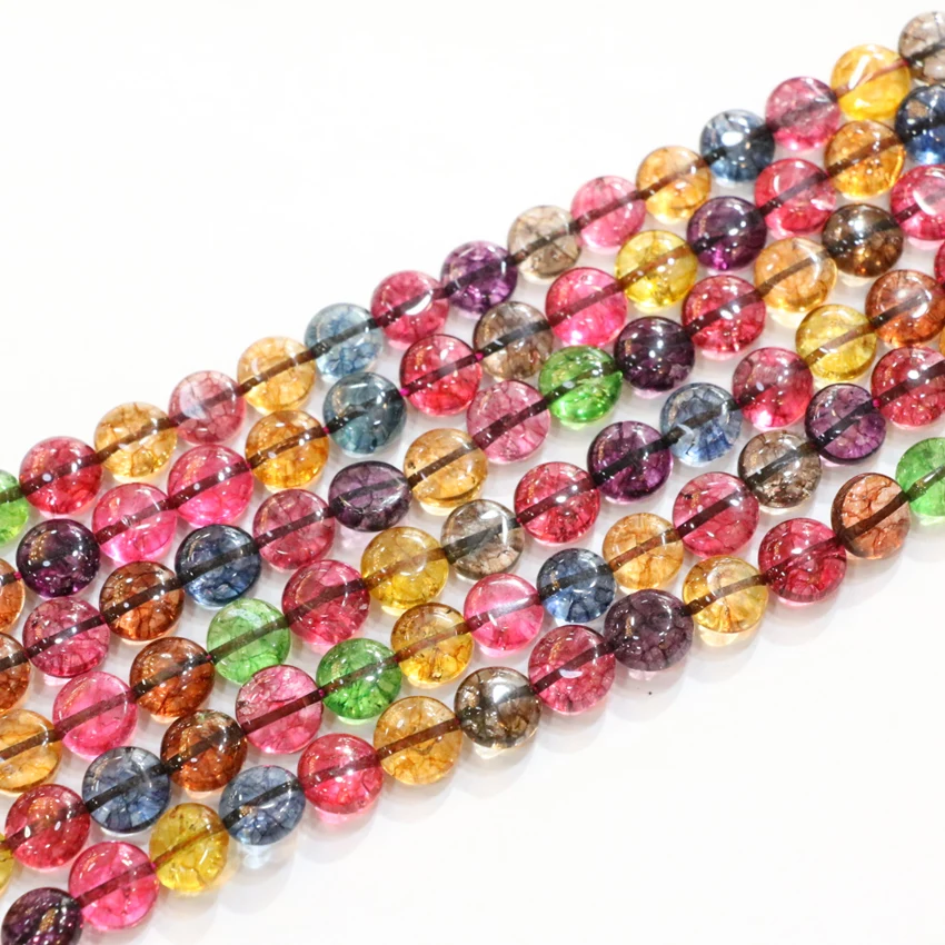 Elegant Synthetic Multicolor Tourmaline Crystal Stone 10mm Coin Shape Loose Beads For Jewelry Making Diy Findngs 15inch B3286
Elegant Synthetic Multicolor Tourmaline Crystal Stone 10mm Coin Shape Loose Beads For Jewelry Making Diy Findngs 15inch B3286