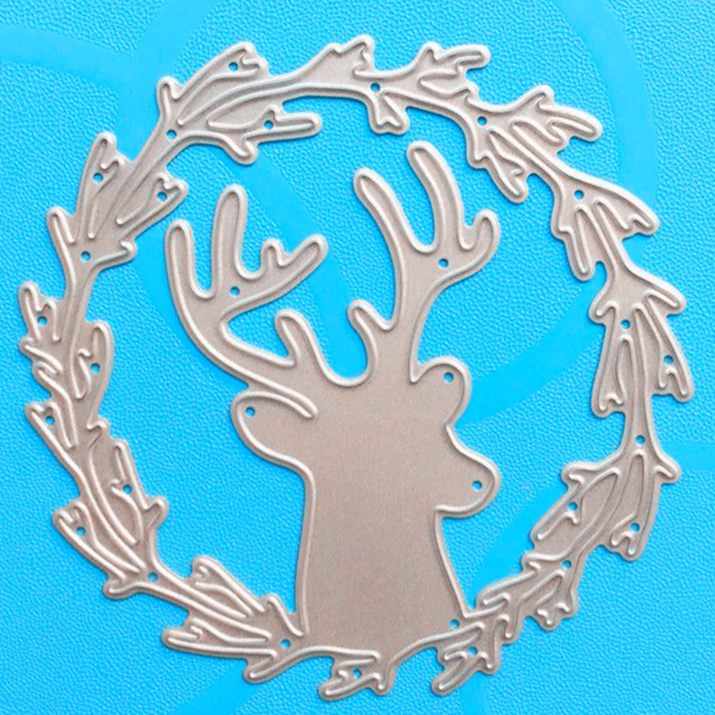 YLCD410 Deer Circle Metal Cutting Dies For Scrapbooking Stencils DIY Album Cards Decoration Embossing Folder Die Cutter Molds
YLCD410 Deer Circle Metal Cutting Dies For Scrapbooking Stencils DIY Album Cards Decoration Embossing Folder Die Cutter Molds